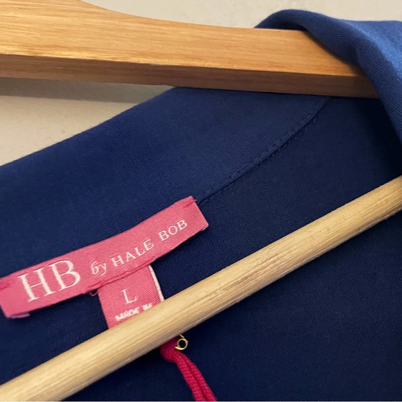 Hale Bob pajama top sleepwear loungewear gift Christmas - Picture 3 of 5